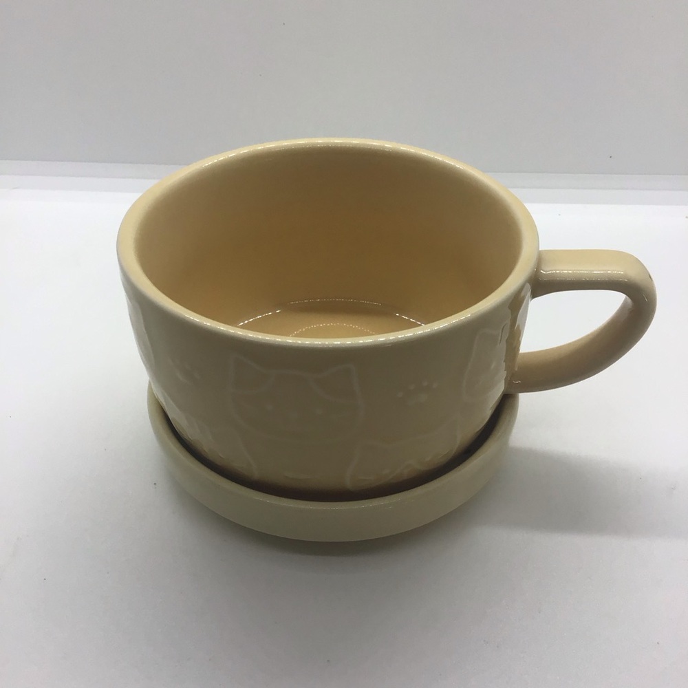 NWOT Cute Ceramic Cat Mug Cup with Cat Lid, Coffee, Tea Cat Lovers - Picture 4 of 7